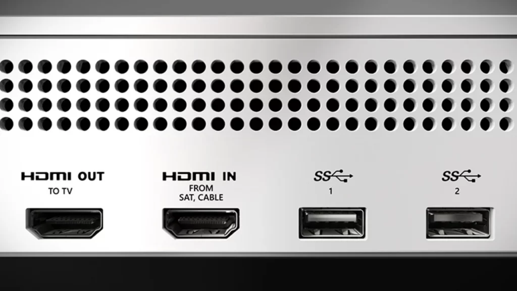Connect your HDMI cables rto Xbox console